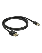Delock Mini DisplayPort zu Kabel 8K 60 Hz 1 m DP zertifiziert Digital/Display/Video 1 m (84927)
