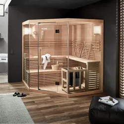 Home Deluxe Traditionelle Sauna SKYLINE XL BIG 200 x 200 cm