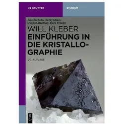 Kristallographie, Fachbücher von Björn Winkler, Joachim Bohm, Manfred Mühlberg, Detlef Klimm, Will Kleber