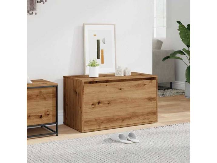 Elégant Banc d'entrée 80x40x45 cm - chêne artisanal - bois d'ingénierie &2191014