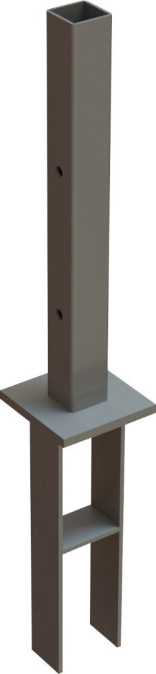 Osmo Pfostenanker zum Einbetonieren für Aluminiumpfosten 11 x 70 cm (B x H)