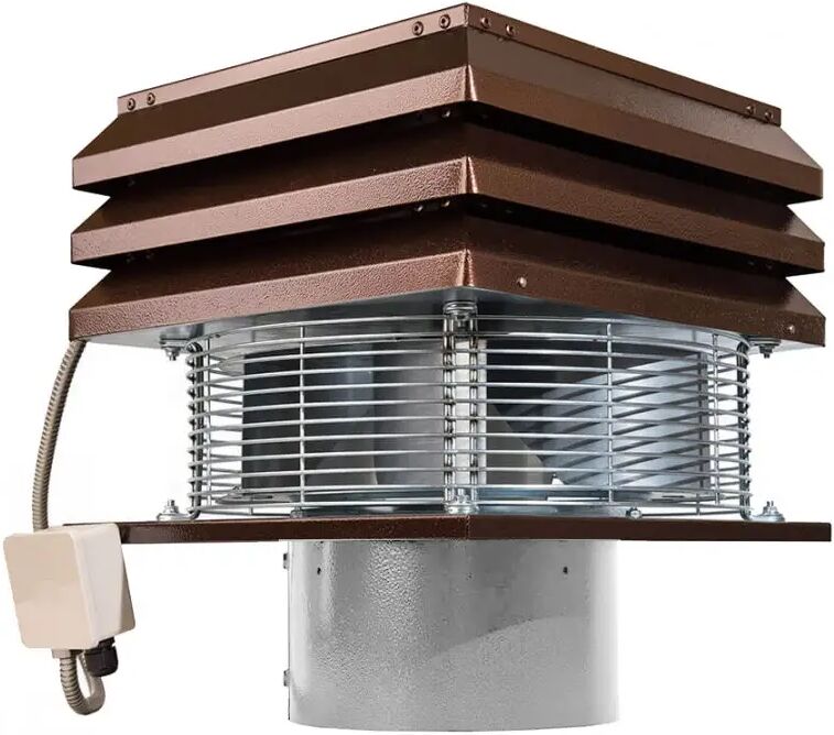 Gemi Elettronica Chimney Fan Professional Model Round Flue, Fireplace Exhaust Fan Draft Inducer For Barbecue Wood Stove Smoke Extractor Gemi
