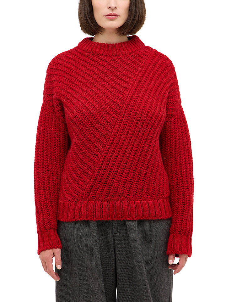 Mustang Pullover in Rot - XL