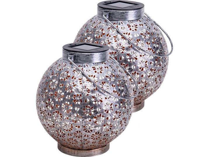 Lampe solaire de jardin Lanterne set de 2 boules Lampe solaire d'extérieur solaire 5285459