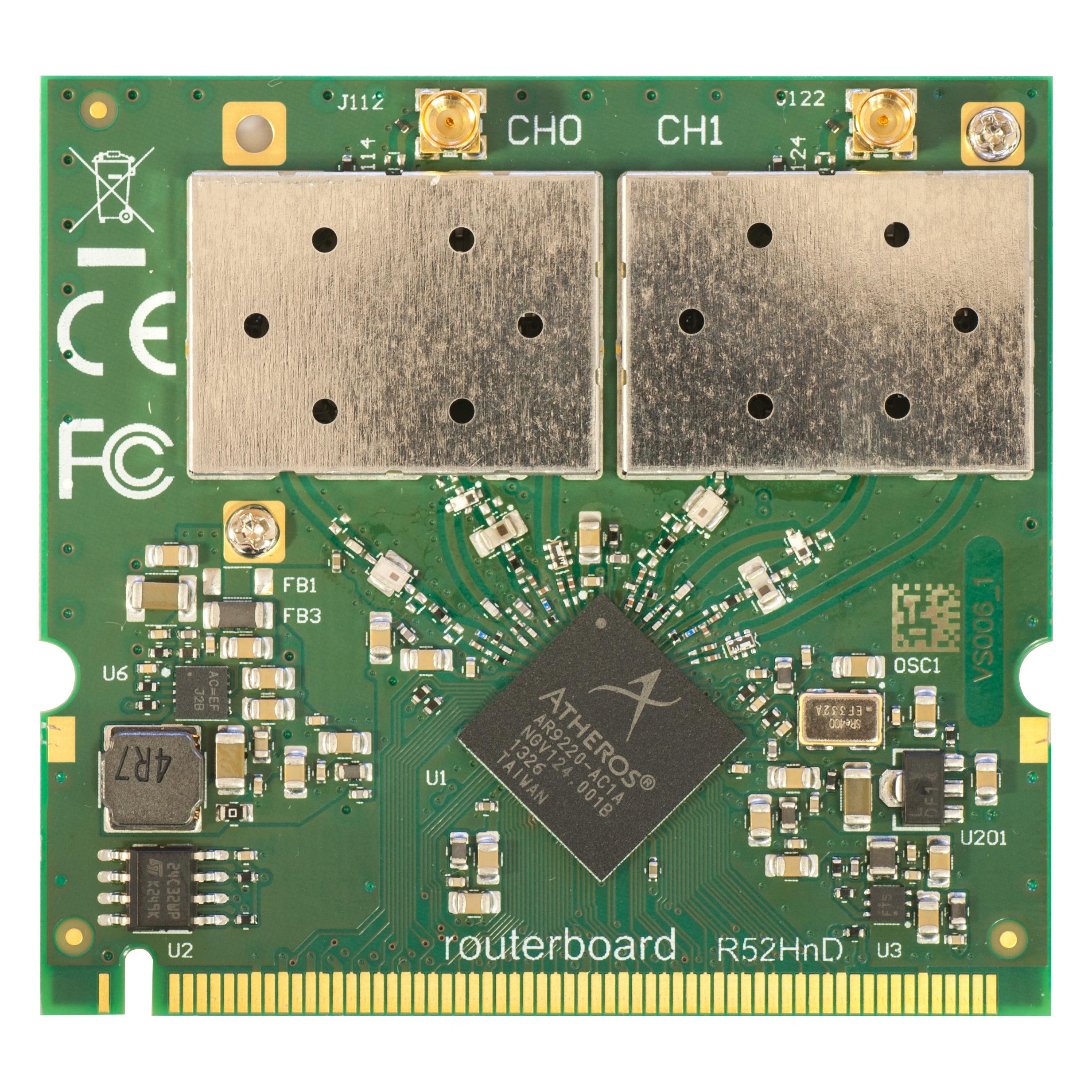 MikroTik 802.11a/b/g/n High Power Dual (R52HND)