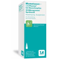 Mometason - 1 A Pharma bei Heuschnupfen 50Mgr/Stoß 10 G