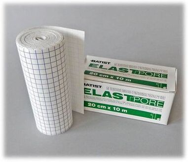 Batist Adesivo Elástico TNT Rolo Elastpore 1 un