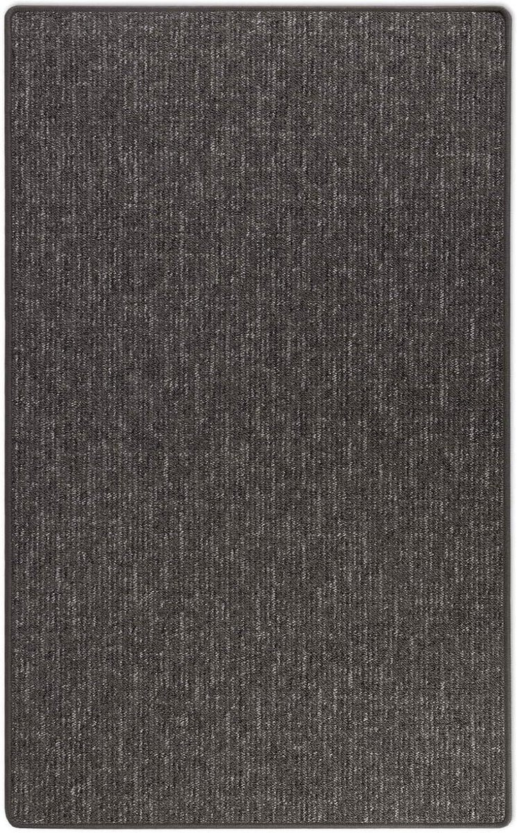 Antraciet Keukenloper Vloerkleed op Maat - Rechthoekig - 67 x 250 cm