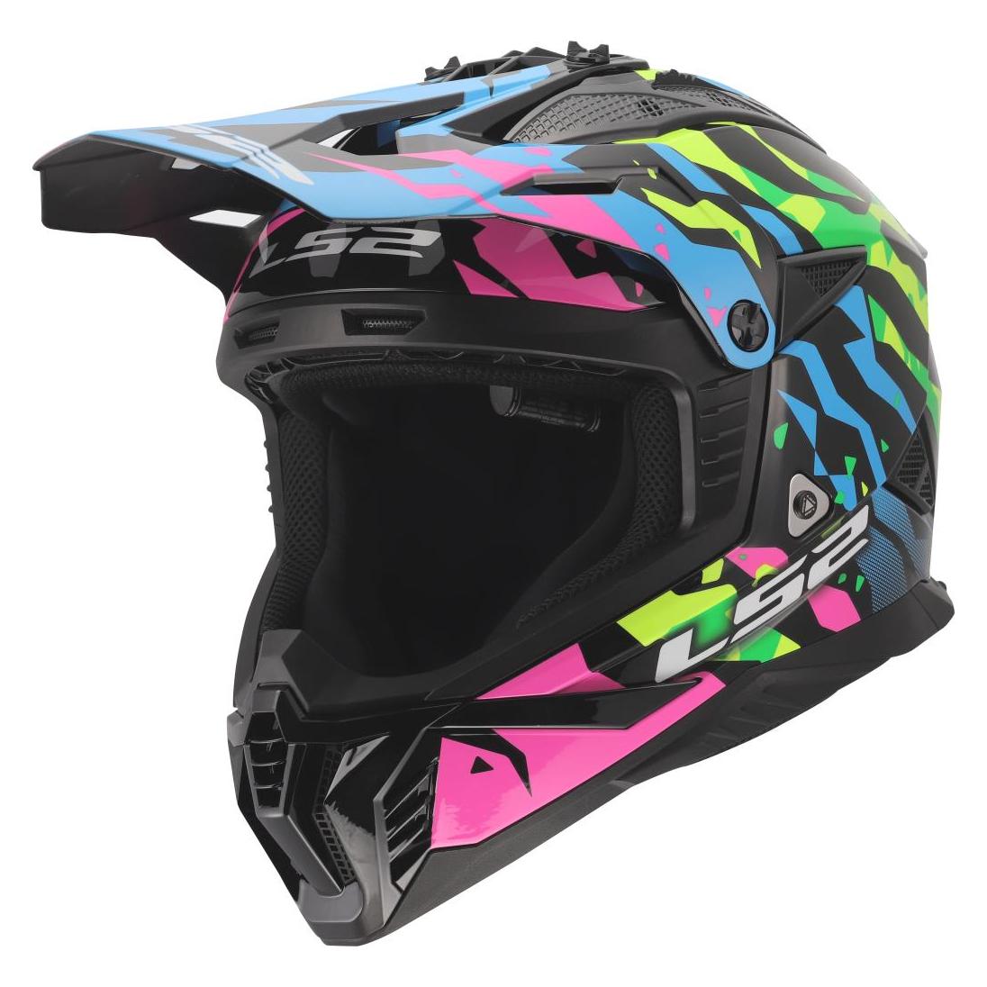 LS2 MX708 FAST II GROTESK MX-Helm (M) (467082354M)