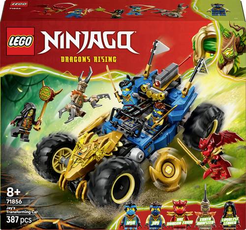 71856 LEGO NINJAGO Jays Transformationsflitzer (71856) Rennauto