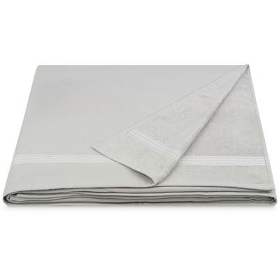 Hamamtuch ROSS "MAXI-Hamamtuch", grau (silber), B:150cm L:200cm, Frottier, Baumwolle, Handtücher, aus feinster Baumwolle