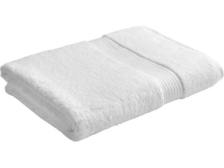 Badetücher CHRISTY SUPREME , weiss (weiß), B:90cm L:165cm, Walkfrottier, Obermaterial: 100% Baumwolle, Handtücher, Badetücher, Premium-Badetücher in Luxusqualität, 650g/m², 90x165cm, 2er Set