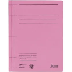 LEITZ Schnellhefter DIN A4 Stabiler Manila-Karton pink