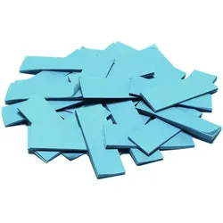TCM FX Slowfall Konfetti rechteckig 55x18mm, hellblau, 1kg