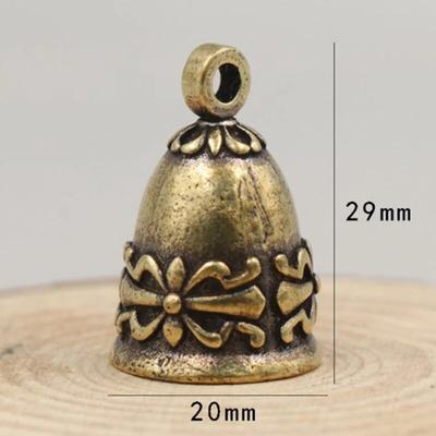 Brass Handicraft Die casting Scripture Bell: Tibetan Bronze Home Decor 5