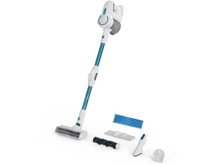 Ecg Vt 5220 2en1 Flex Clean Aspirateur Balai Blanc
