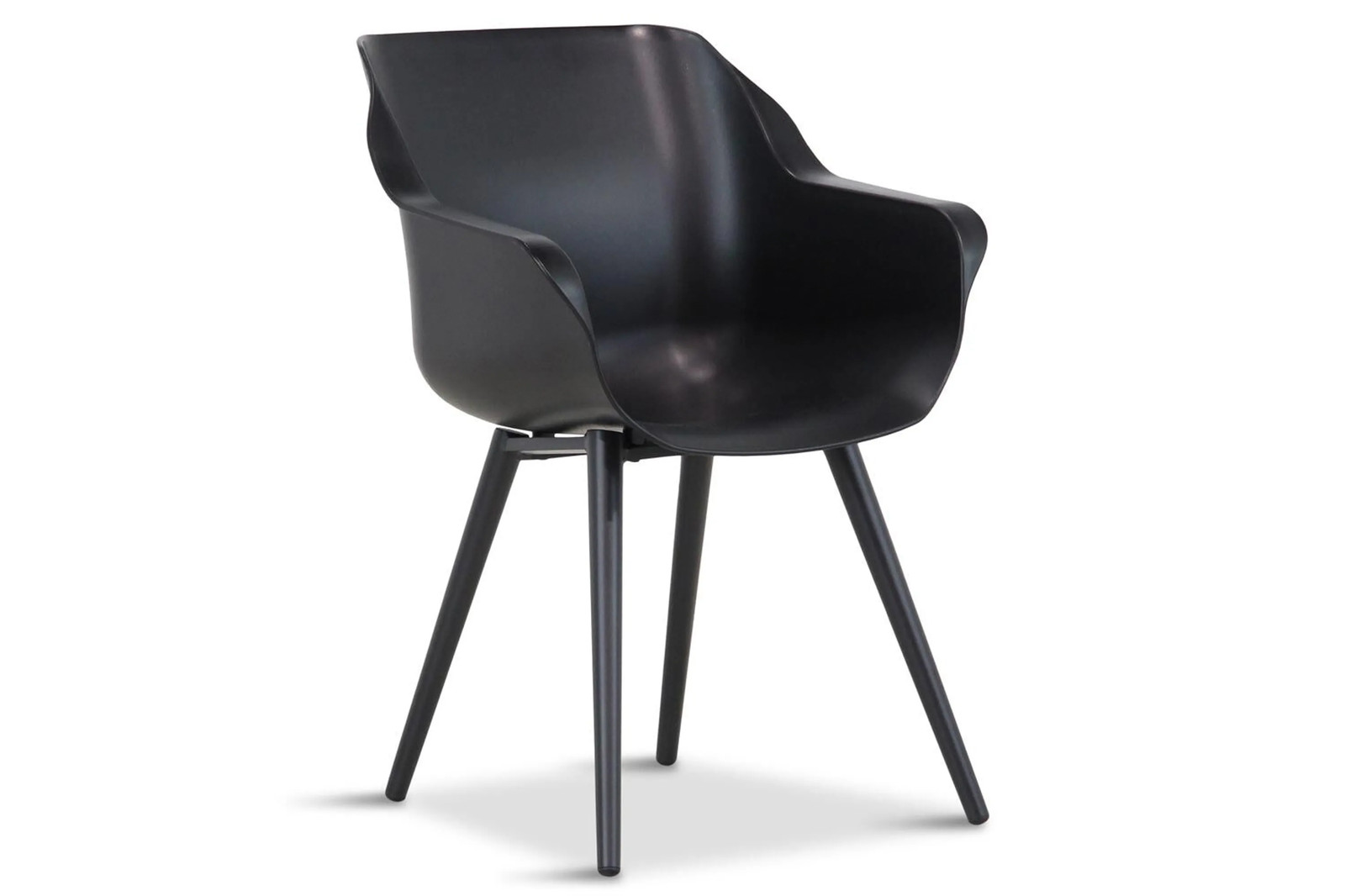 Hartman Sophie Studio Dining Tuinstoel Carbon - Zwart