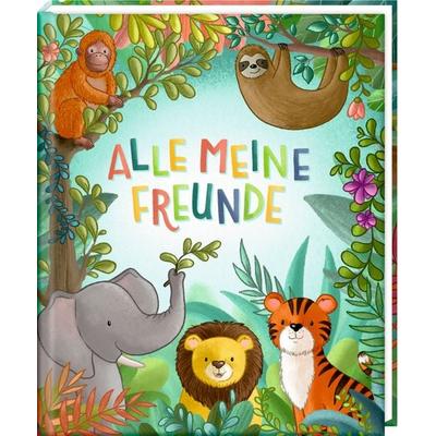 Freundebuch: Wilde Tiere - Alle meine Freunde, Gebundene Ausgabe von , Coppenrath Verlag GmbH & Co. KG