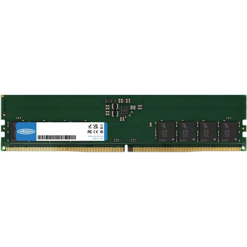 32GB ORIGIN STORAGE DDR5 4800MHZ UDIMM 2RX8