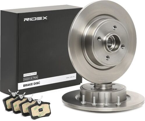 RIDEX 3405B0293 Brake discs and pads set