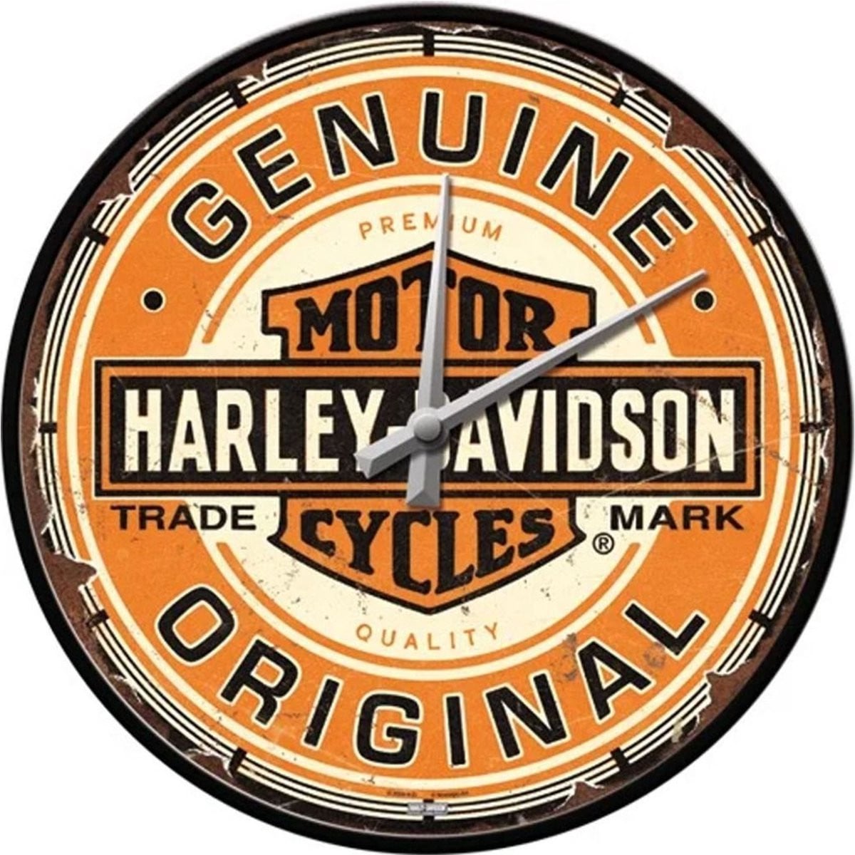 Harley-Davidson Genuine Original Wandklok