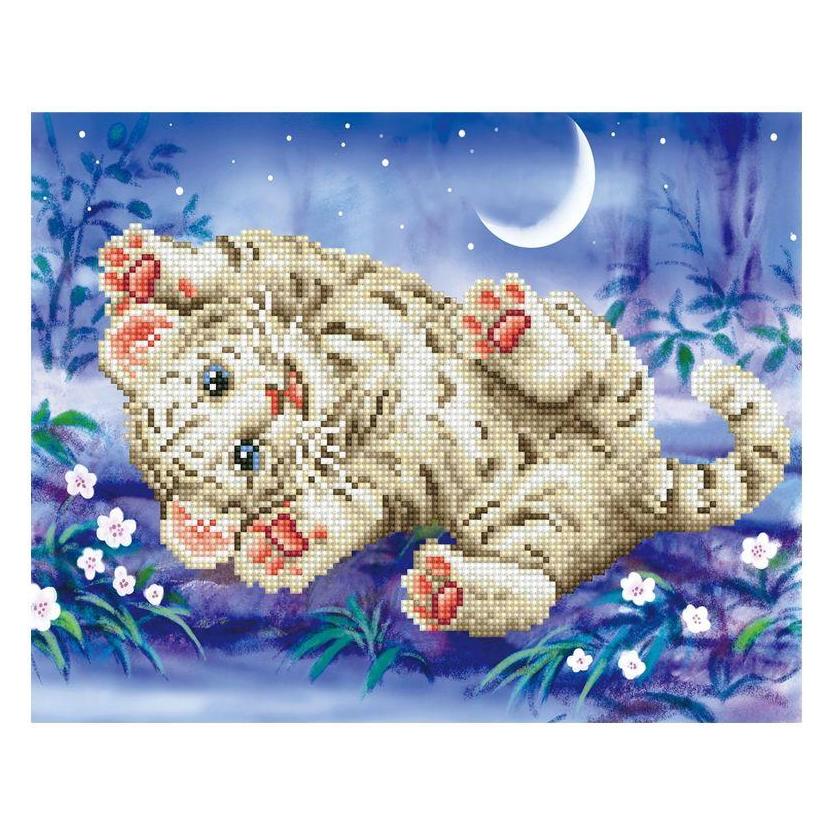 Diamond Dotz Diamond Painting Baby Tiger (DD5-005)