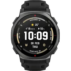 AMAZFIT T-Rex 3 Pro 44mm Smartwatch Titanlegierung, Aluminium, Kunststoff Silikon, 20 mm, Tactical Black