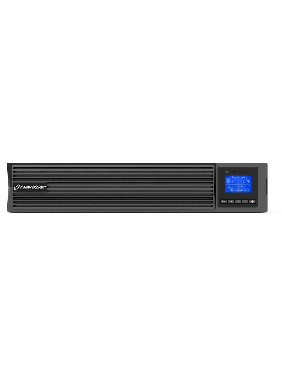 BlueWalker 10122198 - PowerWalker VFI ICR IoT - 2000VA/2000W - On-Line UPS
