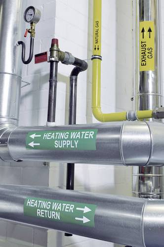HellermannTyton 596-12166 TAG108TD1-1213-GN-1213-GN Etikett für Thermotransferbedruckung