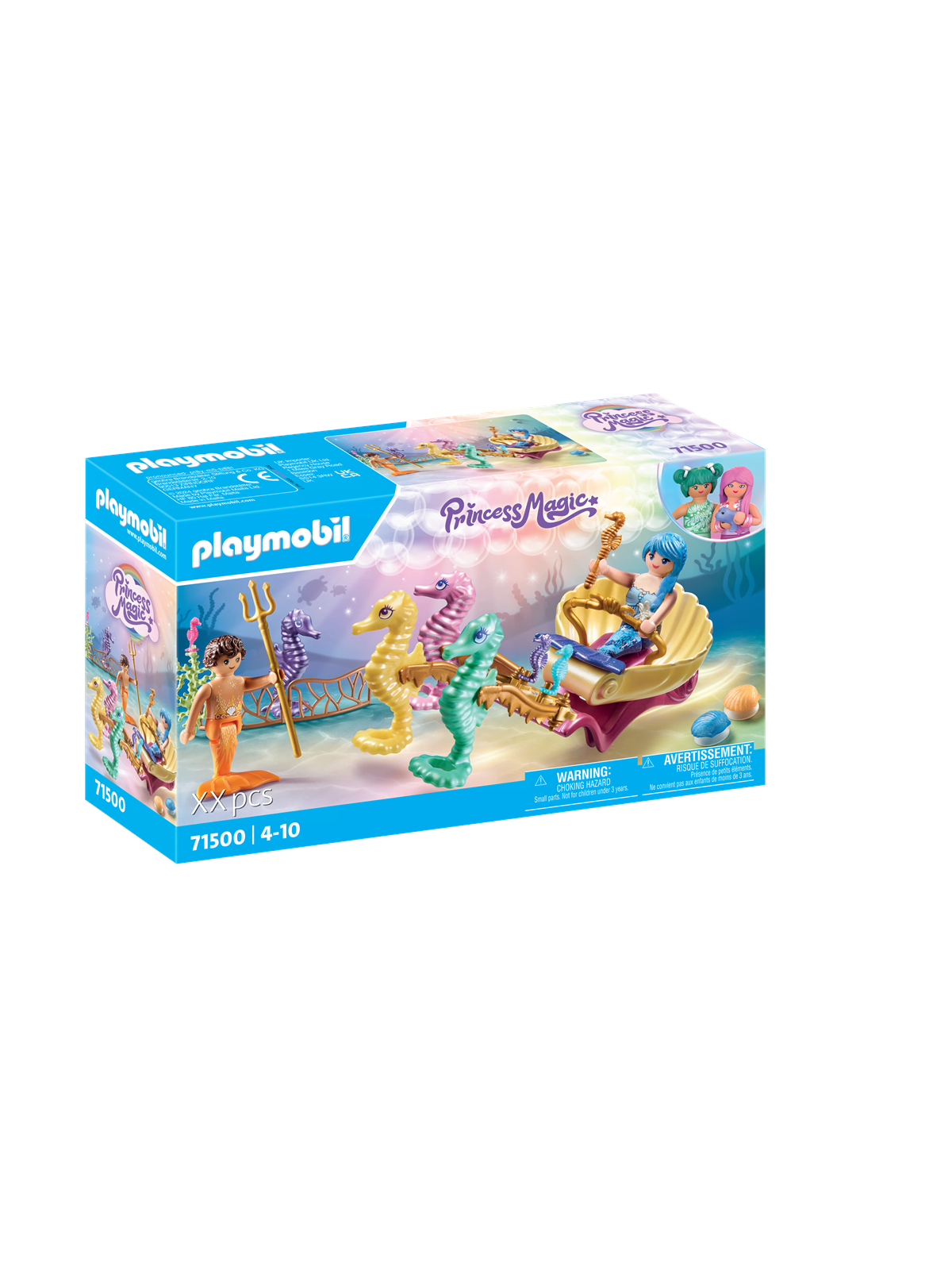 Playmobil Fantasie & Magie - Meerjungfrau-Seepferdchen-Kutsche