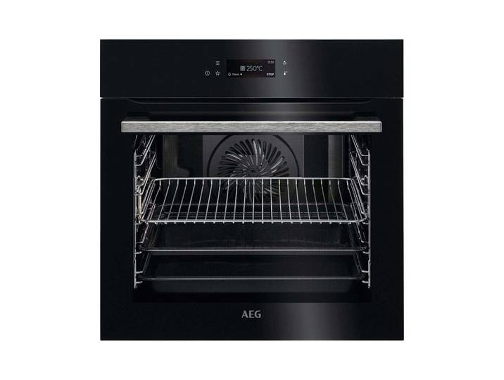AEG BOGEM Einbaubackofen Schwarz