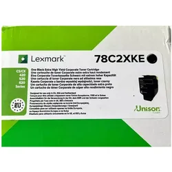 Lexmark, Toner, 78C2XKE (BK)