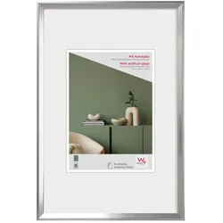 Walther Kunststoff-Bilderrahmen Desire  Silber / 40 x 60
