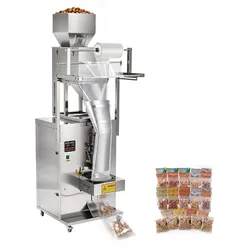 VEVOR Pulververpackungsfüllmaschine Vollautomatische Abfüllmaschine 10-999g. Intelligentes Wiegen Abfüllen & Abpacken, Edelstahl, Bodenaufstellung, Ideal für Nüsse Samen Kaffeebohnen Gewürze Getreide