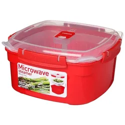 OTTO Office Mikrowellengeschirr »Dampfgarer« rot 2,4 l rot