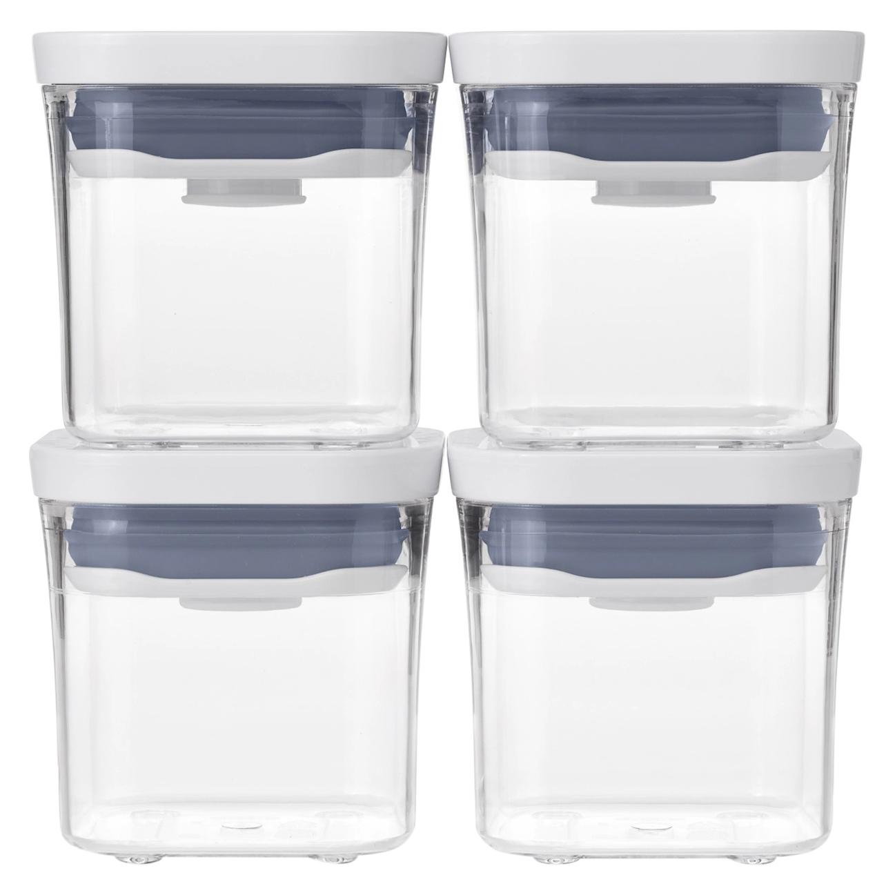 OXO 4er Set Good Grips Pop Aufbewahrungsbox Mini (0.19 l) (11236100)