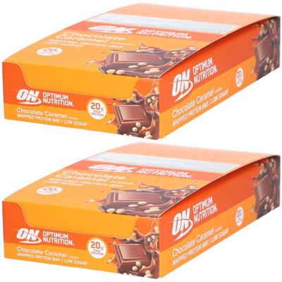Optimum Nutrition Whipped Choc Caramel BAR Hfss 60G 2x 2x10x60 g
