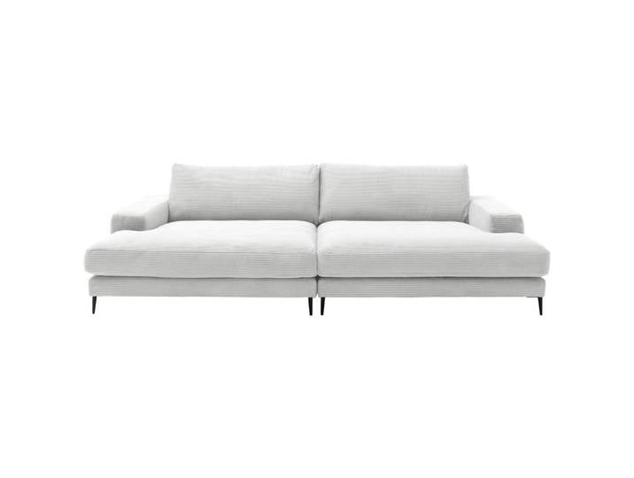 Dieter Knoll Bigsofa, Weiß, Metall, 2-Sitzer, Füllung: Federn, Kaltschaum, 296x83x177 cm, Typenauswahl, Fußauswahl, Stoffauswahl, planbar, Hocker erhältlich, individuell planbar, Wohnzimmer, Sofas & Couches, Sofas, Bigsofas