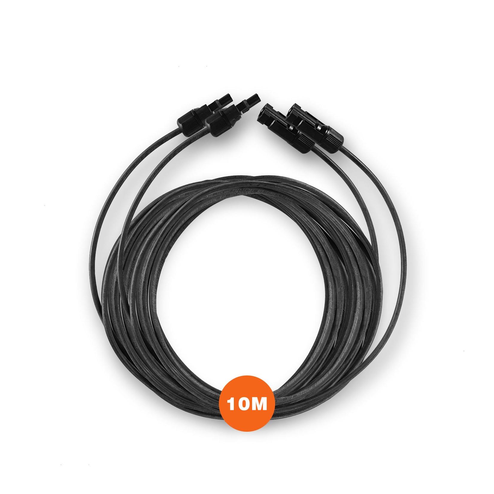 Solarkabel 10m Paar – Verlängerungskabel MC4