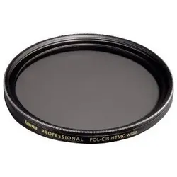 Hama Professional (49 mm, Polarisationsfilter), Objektivfilter, Schwarz, Grau