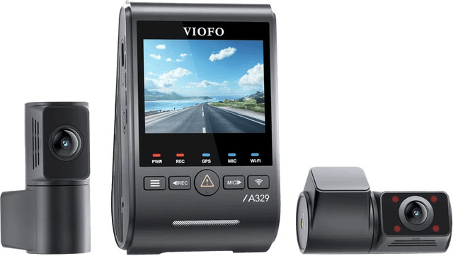 Viofo A329S 3CH 4K Dashcam met Wifi en GPS