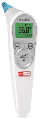 WEPA Apothekenbedarf GmbH & Co KG APONORM Fieberthermometer Ohr Comfort 4 1 St 13659812