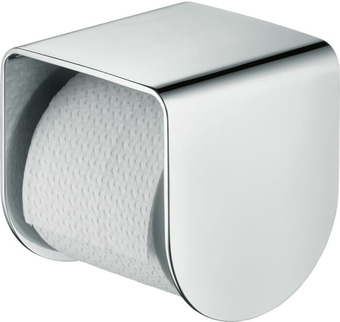 Hansgrohe Axor Papierrollenhalter 42436800 mit Ablage, Edelstahl-Optik