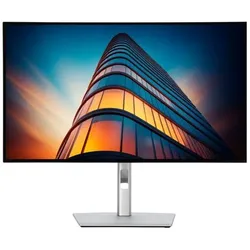 Dell UltraSharp 27 U2725QE (3840 x 2160 Pixel, 27"), Monitor, Silber, Schwarz