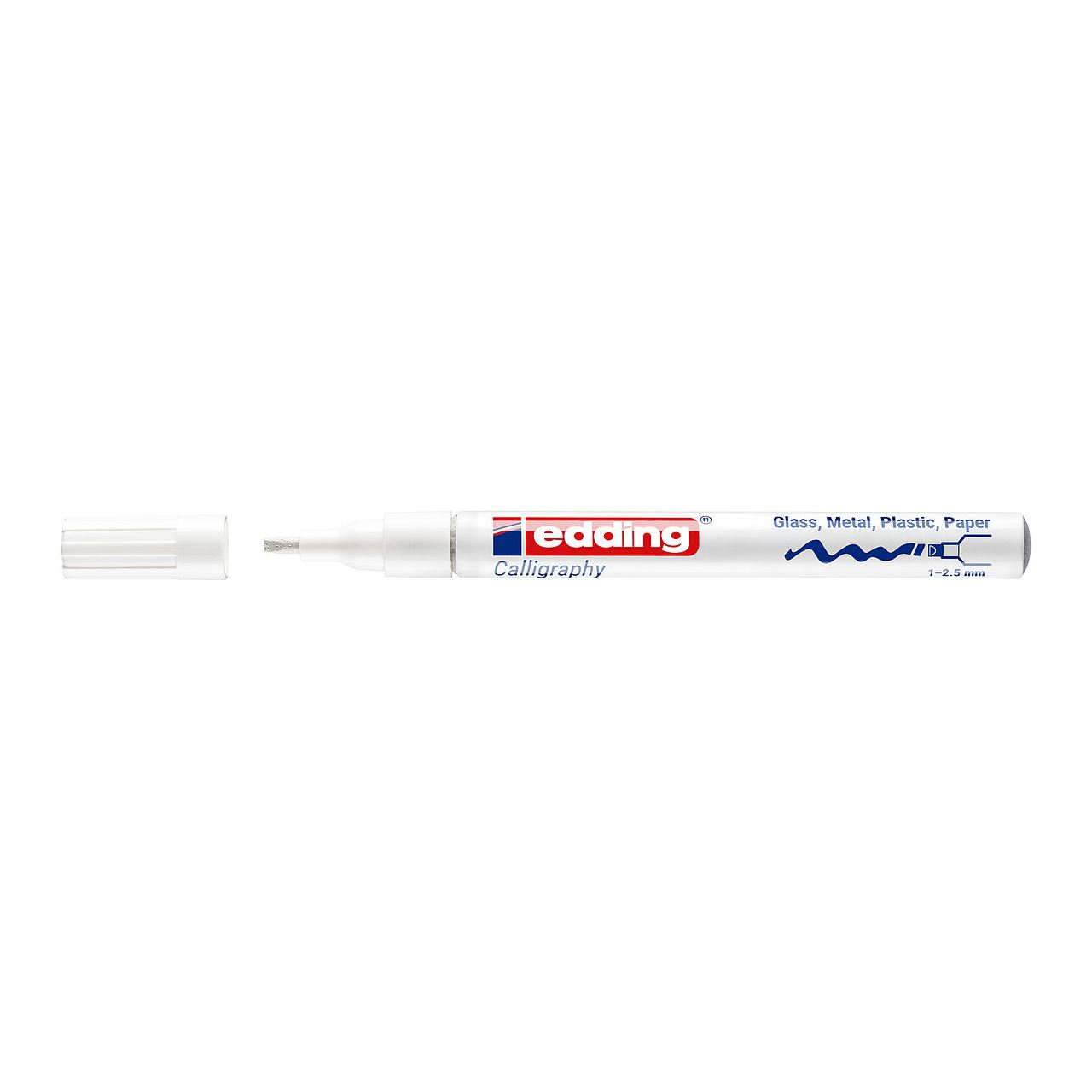 edding 753 Lackmarker weiß 1,0 - 2,5 mm, 1 St.