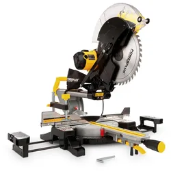 Powerplus Zug-Kapp-Gehrungssäge Doppelkegel mit 2x 305 mm Sägeblatt