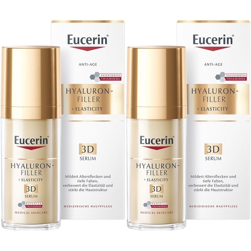 Eucerin Hyaluron-Filler + Elasticity 3D Serum x2 2x30 ml Creme