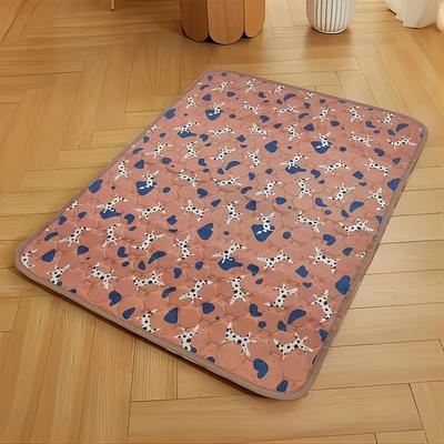Inspire Select Reusable Washable Dog Pee Pad Waterproof Absorbent Urine Mat   Puppy Training Pad For Car Seat, Sofa & Floor Protection orange 28 40 In