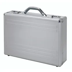 ALUMAXX Aktenkoffer KRONOS silber bis 43,2 cm (17 Zoll)