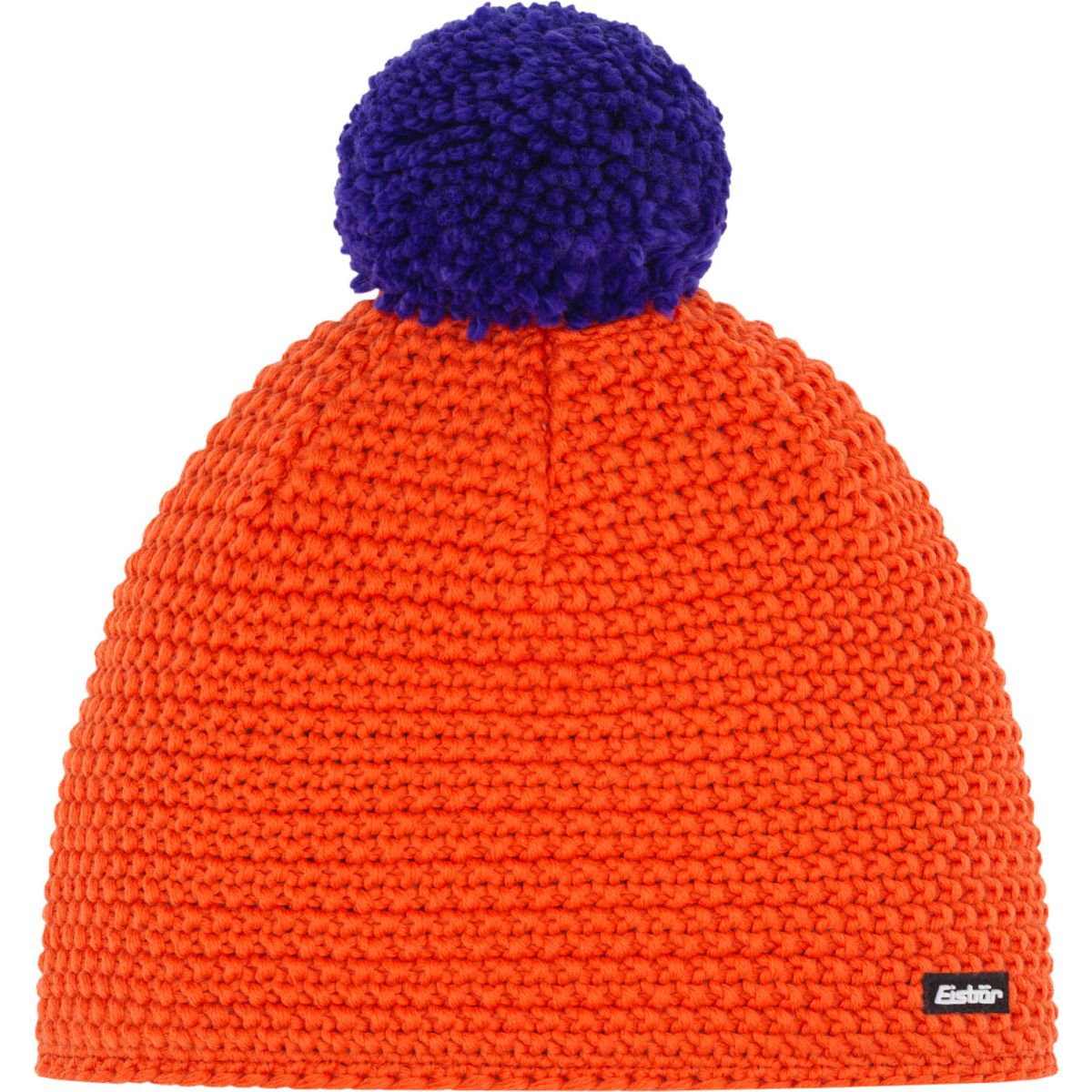 Eisbär Jamie Pompon Mütze dark orange|ultra violett (054) 30190-054